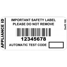 250 Swift 100 Serial Barcode Labels