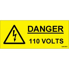 100 Swift 360V3 Danger 110 Volts Labels