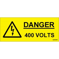 100 Swift 380V3 Danger 400 Volts Labels