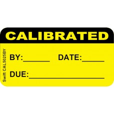 250 Swift CAL5025BY Calibrated Labels