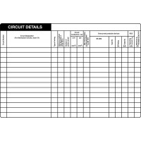 50 Swift CD1510 (50) Circuit Details Label