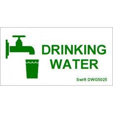200 Swift DWG5025 Drinking Water Labels