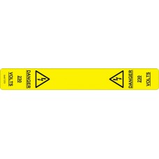 102 Swift T370 DANGER 230 VOLTS Cable Wrap Label