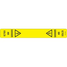 102 Swift T380 DANGER 400 VOLTS Cable Wrap Label