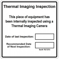 100 Swift TIC7273 Thermal Imaging Inspection Labels