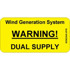 207 Swift WWD5025 WARNING! DUAL SUPPLY